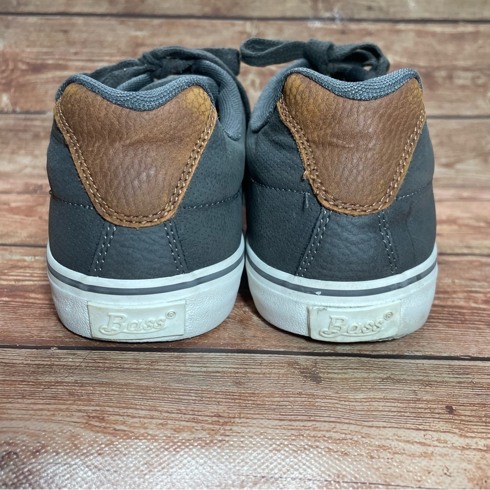 Bass Men Sneakers Charcoal Gray Size 8.5 - Picture 14 of 16